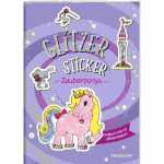 Zauberponys, mit 45 glitzernden Stickern, 32 Seiten,,...