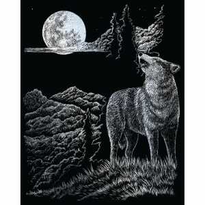 20x25cm silber, inklusive Kratzfeder, 4016490819943