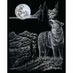 20x25cm silber, inklusive Kratzfeder, 4016490819943
