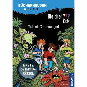 Tatort Dschungel, Kinderbuch von Anne Scheller,, illustriet