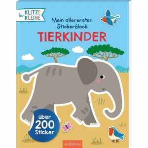 Stickerblock Tierkinder, Stickerbuch von Izabella Markiewciz Seiten 40