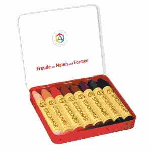 der Welt 8er, im Blechetui,, Stockmar