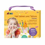 Prinzessin 2 Bogen mit temporären Tattoos,, 1 Bogen...