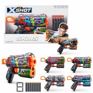 Skins Flux sortiert, mit 8 Softdarts, ab 8 Jahren,, Zuru