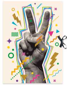 RNK Zeichenmappe Pop Art DIN A2 Band 440x620mm