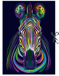 RNK Zeichenmappe Neon DIN A2 Band 440x620mm