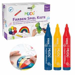 MUCKI FarbenSpielKiste Wir zaubern Farben mit Wasser und Stiften