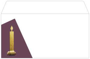 Sigel Weihnachtsumschlag-Set DIN lang 90g DU257