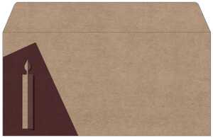 Sigel Weihnachtsumschlag-Set DINlang 100g DU258