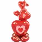 Stacking Hearts 139cm, Amscan 26635437318