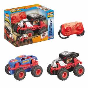 Truck Mini 12cm sortiert, 2,4 GHz, 4fach sortiert, Wheeliefunktion