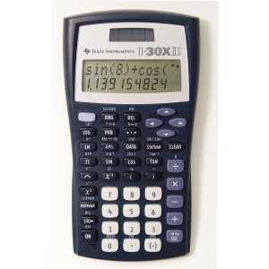 TI Schulrechner TI-30 X II S 2 Zeilen Display, Solar/Batterie