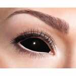 Kontaktlinsen schwarz geeignet für helle und dunkle...