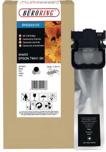 Tintenpatrone L, schwarz, ersetzt Epson T9441, Inhalt 50 ml,