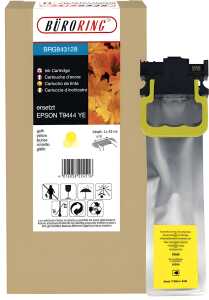 Tintenpatrone L, gelb, ersetzt Epson T9444, Inhalt 50 ml,
