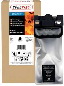 Tintenpatrone XL, schwarz, ersetzt Epson T9651, Inhalt 225 ml,