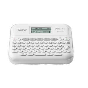 Beschriftungsgerät P-touch D410 weiß QWERTZ-Tastatur USB-Schnittstelle