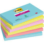 Haftnotiz Super Sticky Note, 127 x 76 mm, 6 x 90 Blatt,...