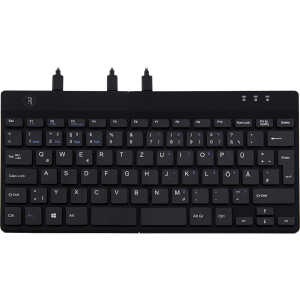 R-Go Tools Tastatur SPLIT Windows® universell USB-A schwarz