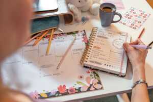 Tagesplaner Jolie - Flower Love - undatiert - 110 Tage - 2 Seiten