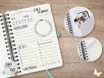 Tagesplaner Jolie - Mint Inspiration - undatiert - 110...