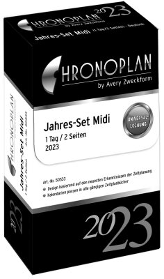 Jahres-Set Midi 2023 CHRONOPLAN 50533 RR