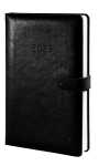 Buchkalender Hardcover 2023 schwarz CHRONOPLAN 50813 RR A5