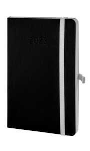Chronobook Wochenplan, Mini, 2023, 1 Woche / 2 Seiten, schwarz,