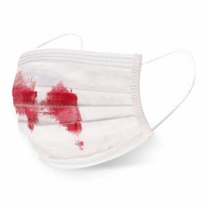 Maske Mundschutz, blutig 8003558035939