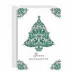 Weihnachtskarte Weihnachtsbaum B6, Rössler