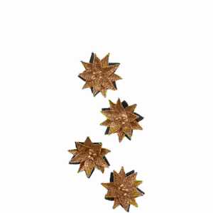 Weihnachtssticker Christsterne, Inhalt: 4 Sticker,, Rössler