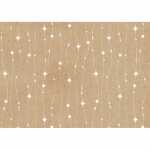 Geschenkpapier 70cmx2m By Nature Kraft Glitzerkette,...