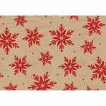 Geschenkpapier 70cmx2m By Nature Kraft Kristalle, Braun +...