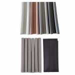 Zugluftstopper beidseitig sortiert 93x3x15cm, 4...