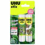 UHU Klebestift 2x21g Urban Jungle Blister