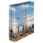 Einband cellophaniert, standfest, FSC Mix, Motiv Burj...