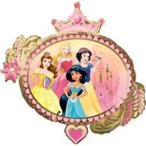 Folienballon SuperShape Disney Princess 86cmx81cm,