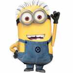 Folienballon SuperShape Minion 40cmx63cm, Amscan,