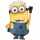 Folienballon SuperShape Minion 40cmx63cm, Amscan,