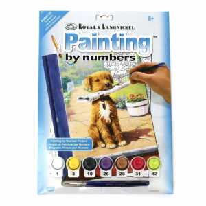 Malen nach Zahlen Junior Zeitungsjunge, Größe: 33 x 24 cm,