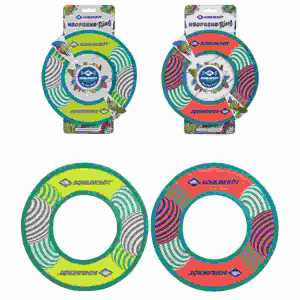 Ring Neopren D24cm sortiert, orange, gelb, Neopren Wurfring, weich