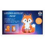 Laternen-Bastelset Fuchs FSC-Mix, 3 Stanzbögen beidseitgi bedruckt,