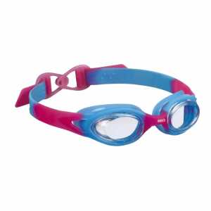Schwimmbrille ACCRA kids blau pink, Leichtes Anlegen der Brille