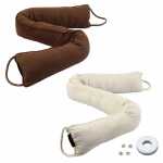 Zugluftstopper einseitig sortiert 93x9x9cm, 2...