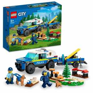 LEGO City Mobiles Polizeihunde-Training, ab 5 Jahren