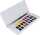 Aquarellfarben Studio Set Aquafine 24x 1/2 Näpfchen, 24 Farben