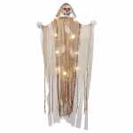 Leuchtender Sensenmann mit roten LED Augen