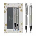 Schreibset Parker IM Brushed Metal C.C. Kugelschreiber...