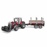 Traktor Massey Ferguson Anhänger 1:16, Massey...