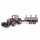 Traktor Massey Ferguson Anhänger 1:16, Massey Ferguson mit Frontlader